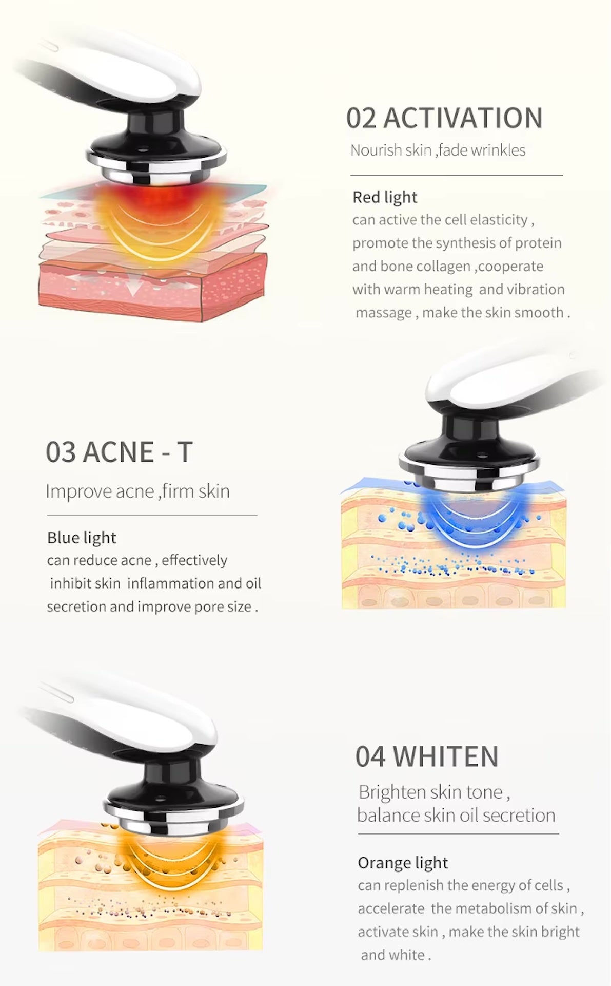 Anti-Age Beauty Massage Gerät