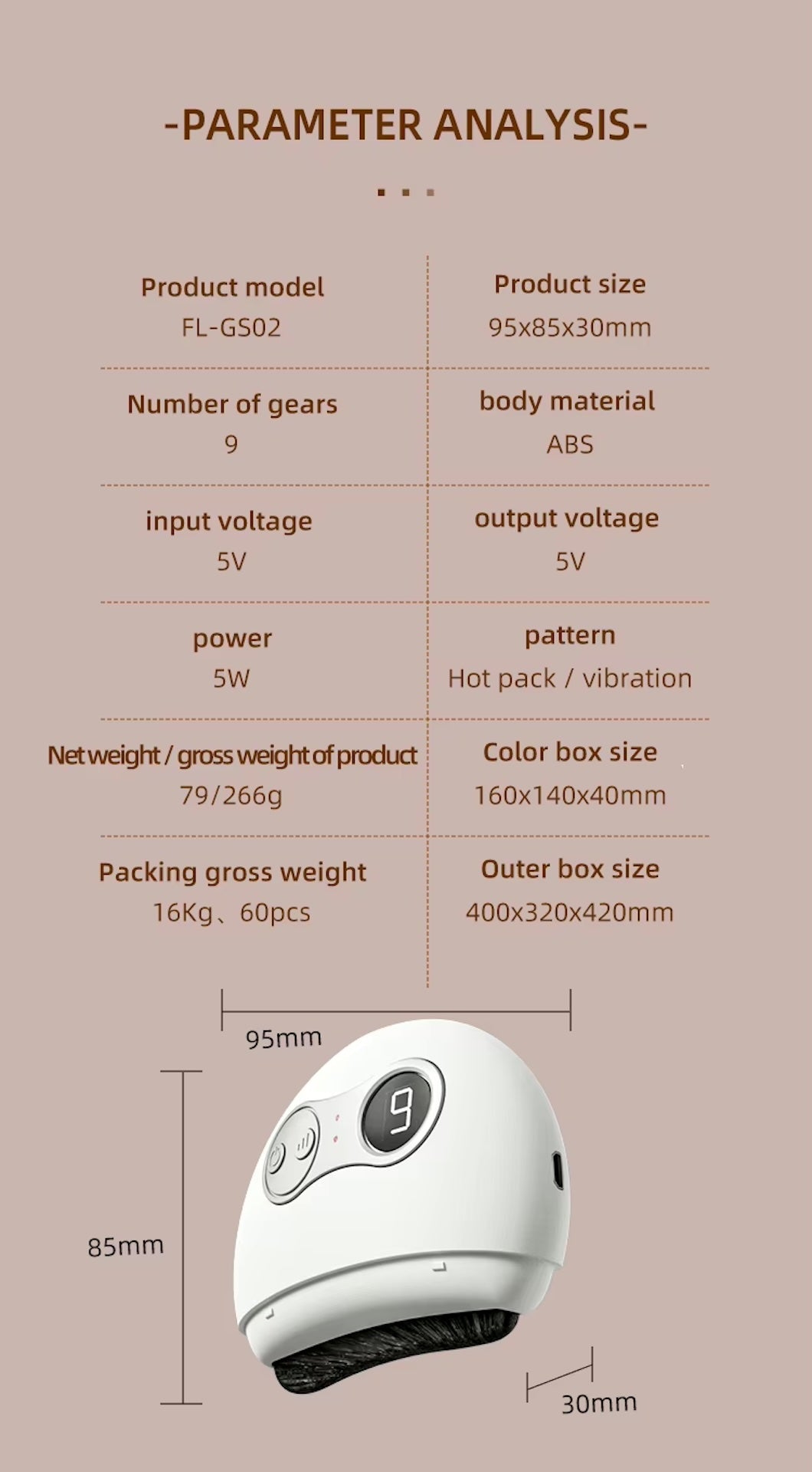 Gua Sha Gerät Bian Stein Massage