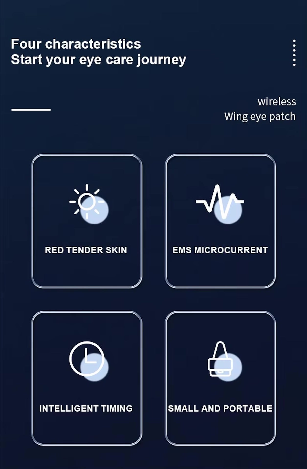 Rotlichttherapie und EMS-Augenmassagegerät