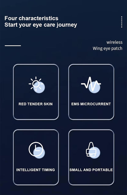 Rotlichttherapie und EMS-Augenmassagegerät