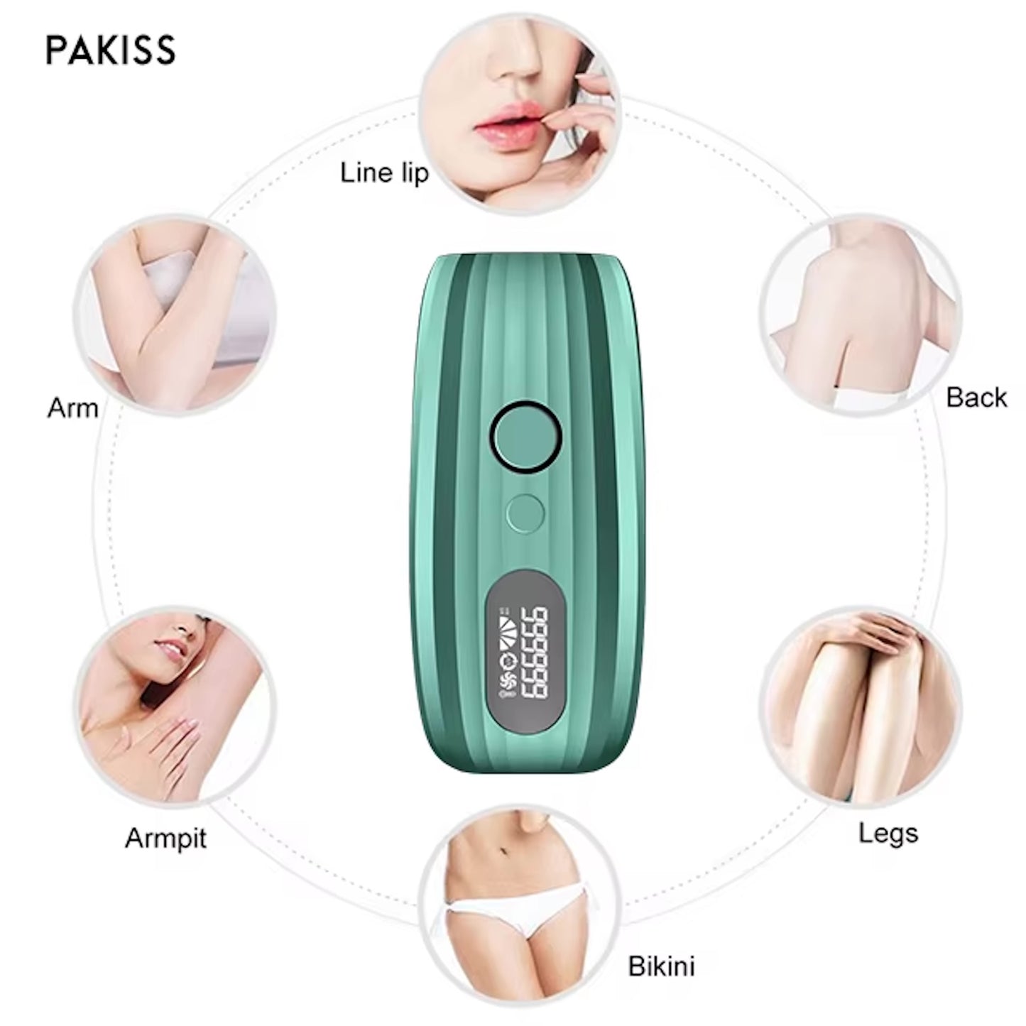 OEM Tragbares Permanentes IPL-Laser-Haarentfernungsgerät